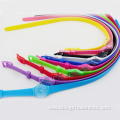 New Design Children Long Silicone Band Plastic Watch